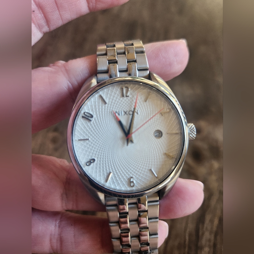 Nixon Bullet Silver Watch
